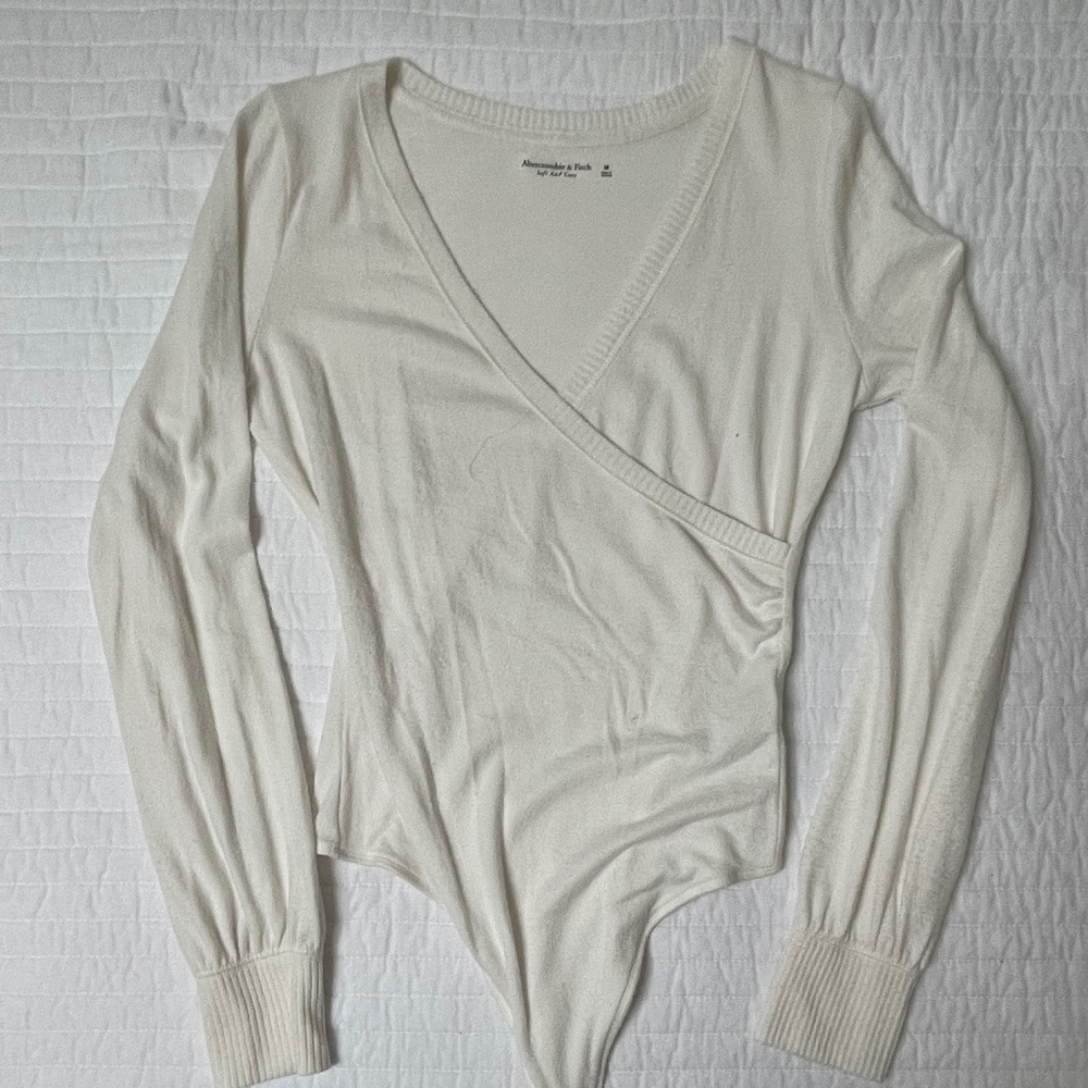 Abercrombie Wrap Front Body Suit
